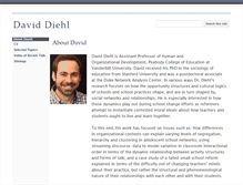 Tablet Screenshot of davidkdiehl.com
